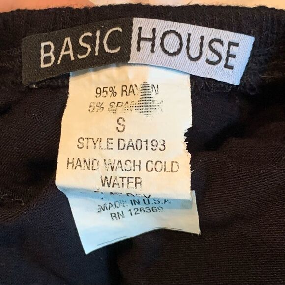 Black Pink White Color Block High Low Summer Dress Small - Picture 4 of 4